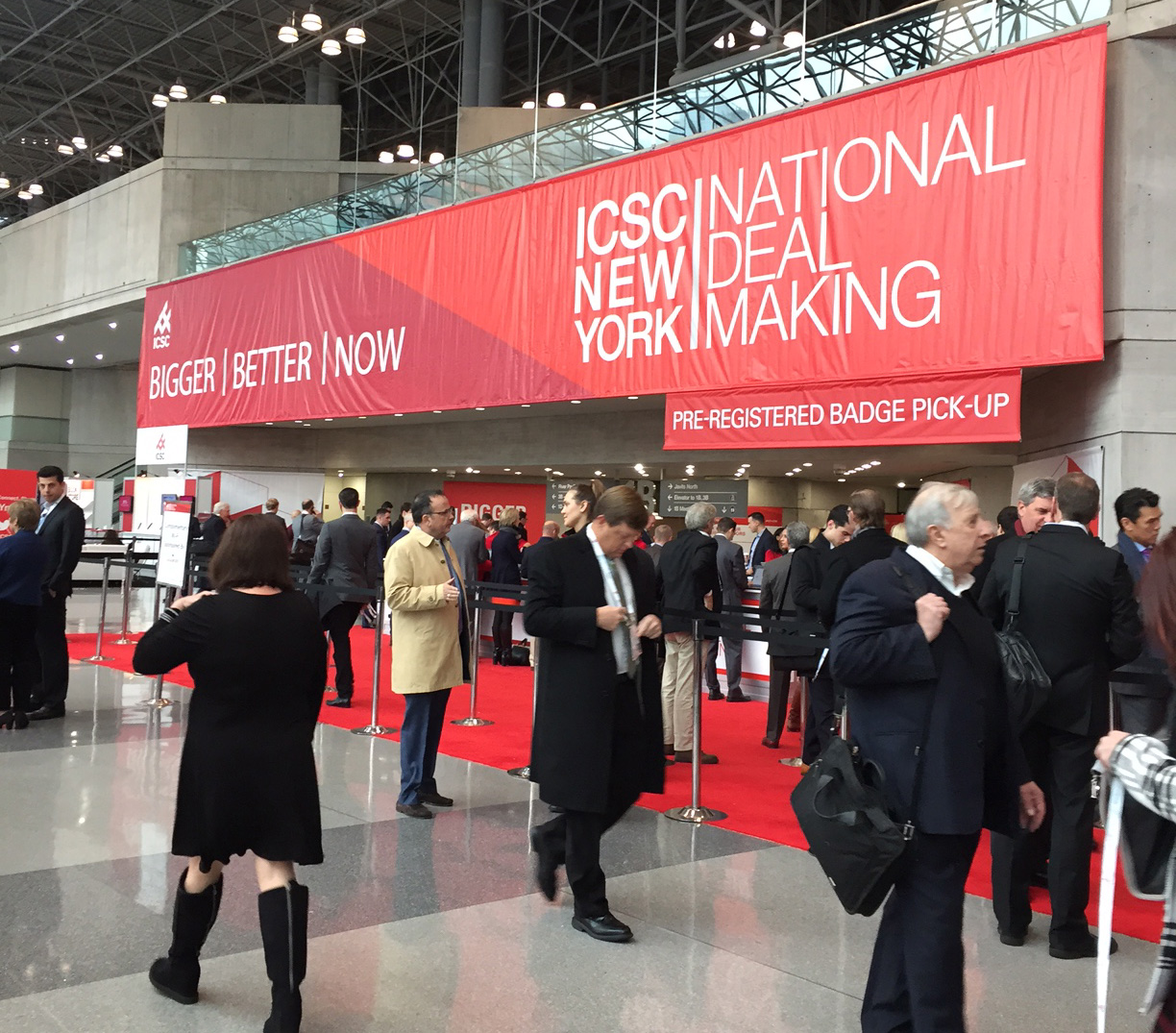 Scenes from ICSC New York National Deal Making Conference National