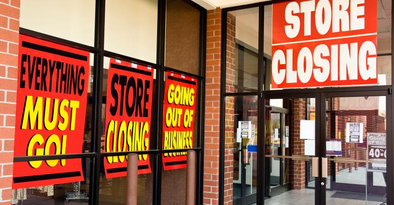 store going out of business sign