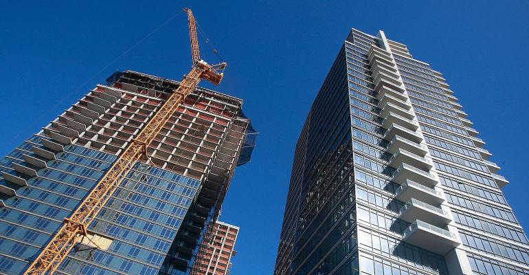 New York apartment building construction