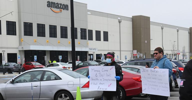 amazon workers strike