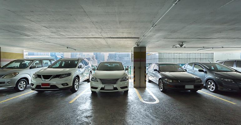 Image result for apartment parking lot