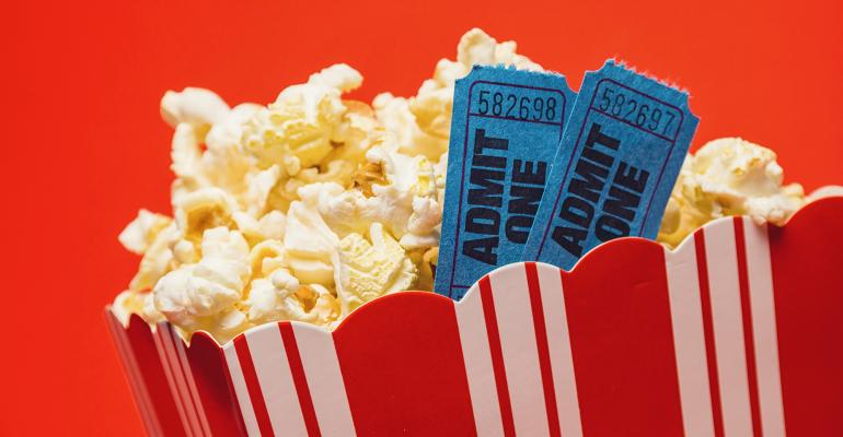 movie popcorn tickets