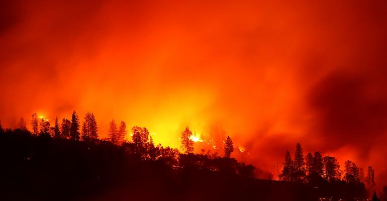 Camp Fire, Paradise, Calif.