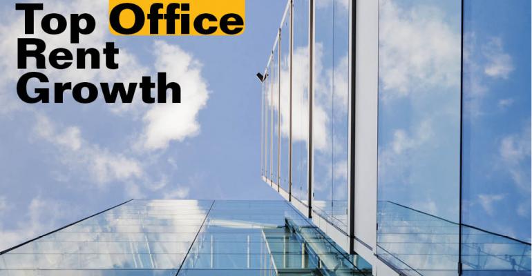 Five Office Markets with High Rent Growth