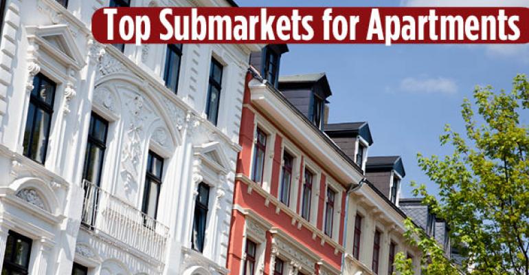 Top Five Apartment Sub-Markets in the Country