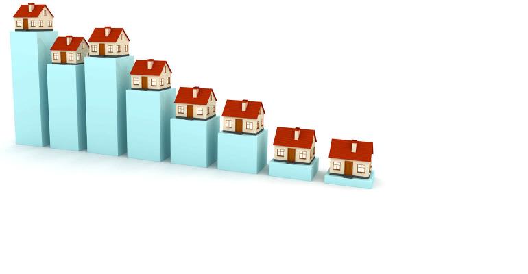 home prices down