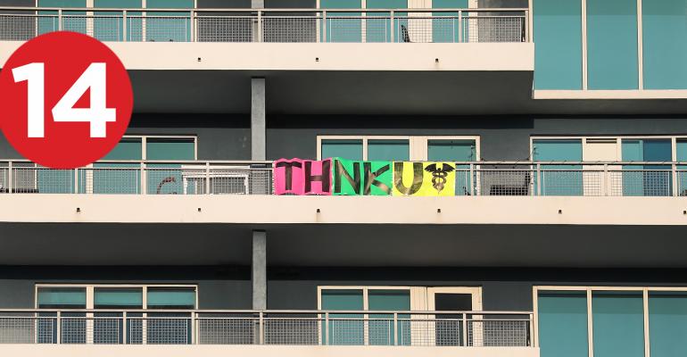 apartment building exterior