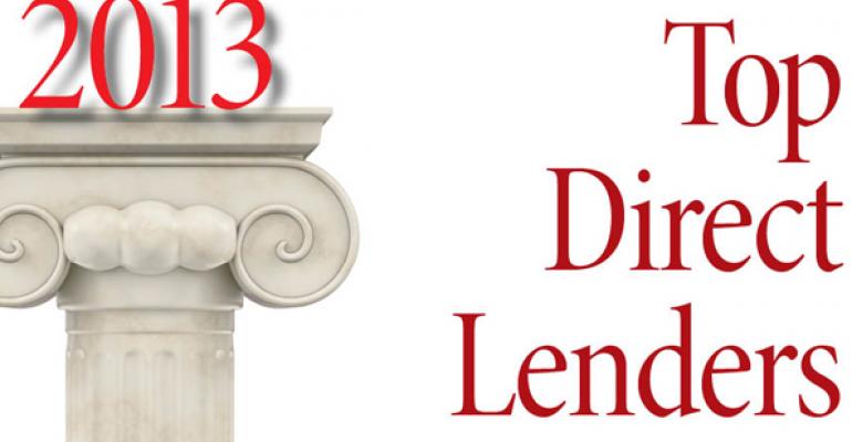 2013 Top Direct Lenders