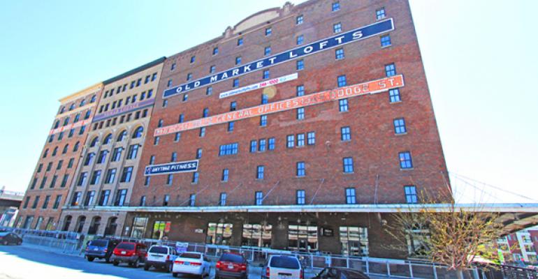 The Old Market Lofts Building in Omaha Neb 