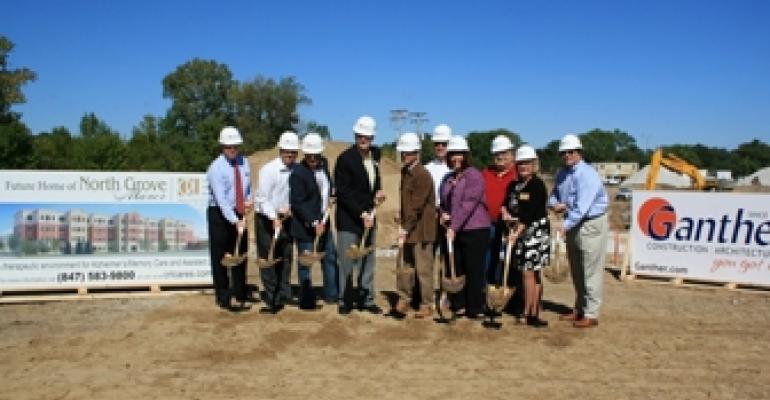 State-of-the-Art Memory Care and Assisted Living Residence Under Construction in Suburban Chicago