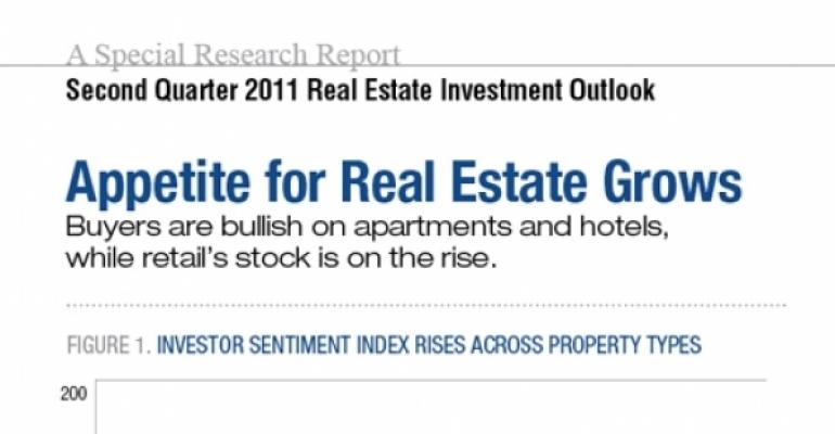 Second Quarter 2011 Investment Outlook: Appetite for Real Estate Grows