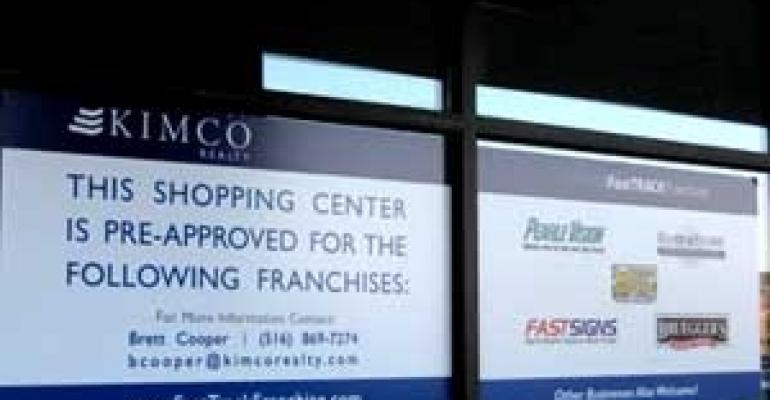 Kimco Puts Franchise Leases on the FastTrack