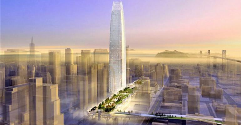 The proposed Transbay Tower