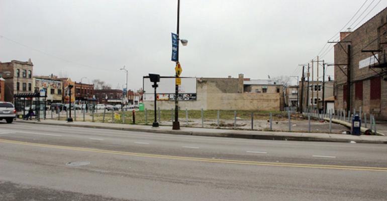 The longvacant southeast corner of North Avenue and Pulaski Road