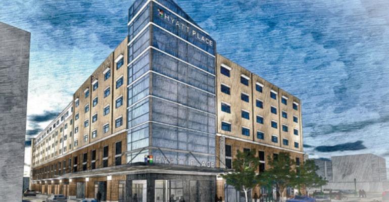 White, REI Start on New Hyatt Place Hotel