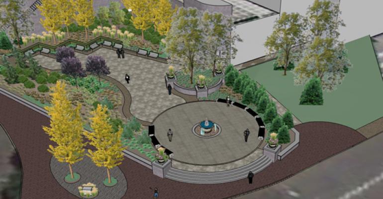 Alfred and Mary Sanzari Public Garden Dedicated in Hackensack