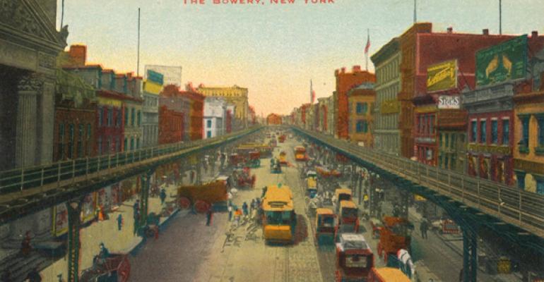 The Bowery New York 1937