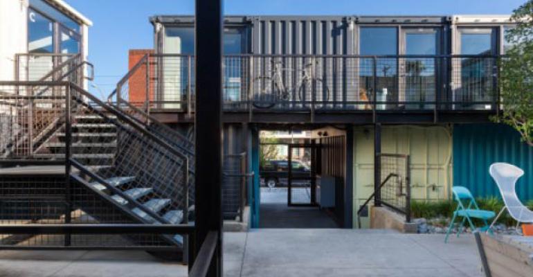 Shipping Containers Are &#039;Green&#039; Moneymakers for Commercial Development