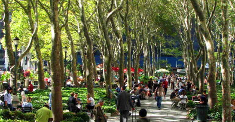 Green from Green: Public Parks Increase CRE Value