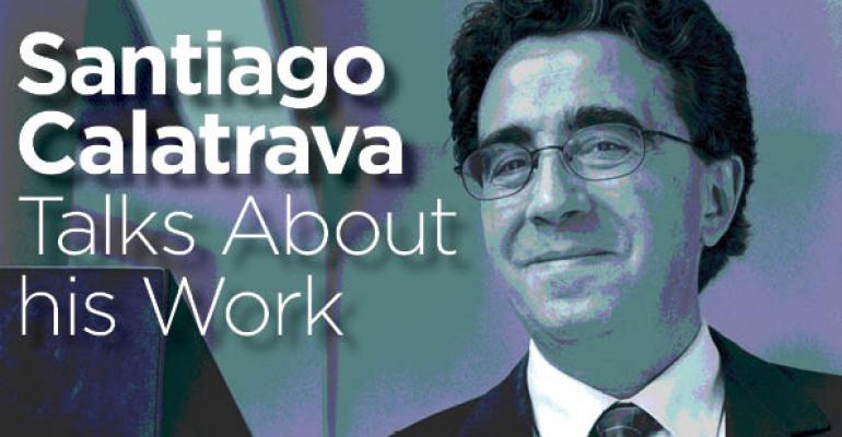 “Build for a Particular Person”:  Santiago Calatrava Talks about What Makes Architecture Successful 