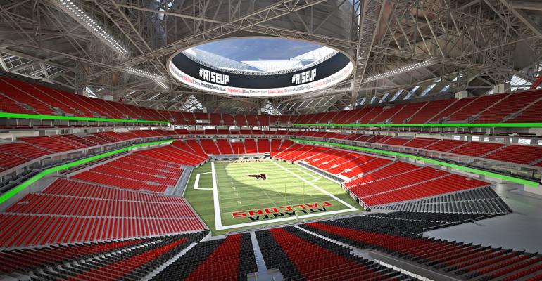 Falcons Close Financing on New $1.5 Billion Football Stadium 