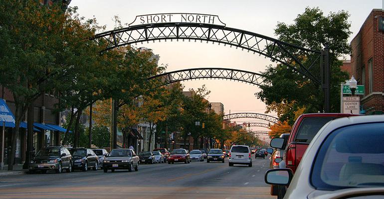 North Short arches