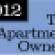 2012 Top Apartment Owners