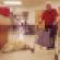 assisted living-woman with walker and dog