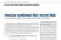 Updated Commercial Real Estate Investment Outlook